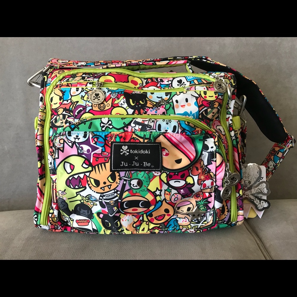 NWT Ju-Ju-Be x Tokidoki diaper bag
